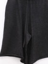 SWAYING 25 Early Autumn Cashmere Wide Leg Trousers SW-SW25PF3B10C3-SHENHUI Dark Gray SW25PF3B10